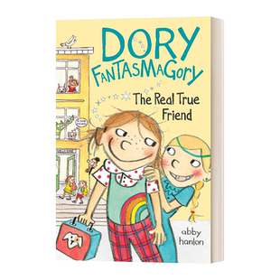 英文原版 Dory Fantasmagory 2 Dory And The Real True Friend 爱幻想的多莉2 章节读物 英文版 进口英语原版书籍