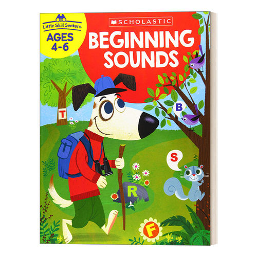 英文原版 Little Skill Seekers Beginning Sounds 小小技能追求者 声音 幼小衔接练习册 英文版 进口英语原版书籍