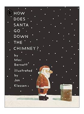 英文原版 How Does Santa Go Down the Chimney 圣诞老人如何下烟囱 儿童幽默搞笑绘本 英文版 进口英语原版书籍
