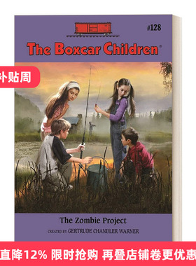 #128 The Zombie Project棚车少年128进口英文原版书籍