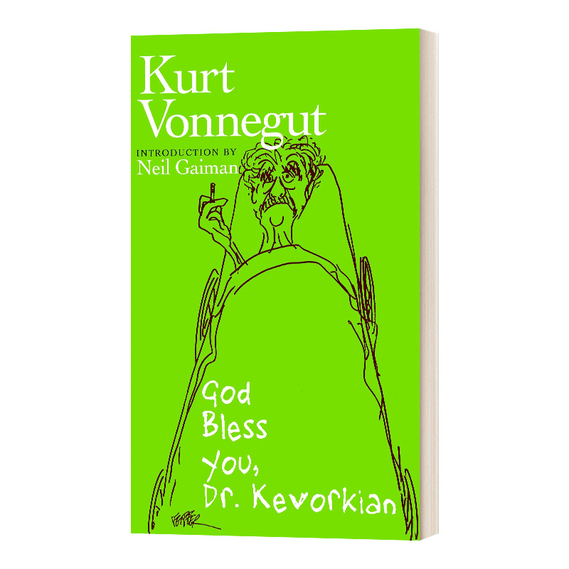 英文原版 God Bless You Dr Kevorkian 上帝保佑你 死亡医生 Kurt Vonnegut 库尔特·冯内古特 英文版 进口英语原版书籍