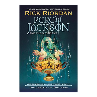 英文原版 Percy Jackson and the Olympians The Chalice of the Gods 波西杰克逊与奥林匹斯6 诸神之杯 英文版 进口英语原版书籍