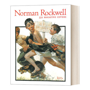 英文版 书籍 332 洛克威尔画集收藏版 332期杂志封面集 Covers Rockwell Magazine 进口英语原版 英文原版 精装 Norman
