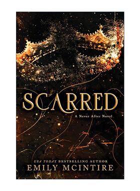英文原版 Scarred Never After  2 伤痕王子 绝无以后黑暗童话系列2 狮子王改编 英文版 进口英语原版书籍