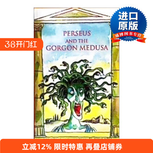 英文原版 Perseus and the Gorgon Medusa 珀尔修斯和蛇发女妖美杜莎 古希腊罗马神话传说故事 英文版 进口英语原版书籍