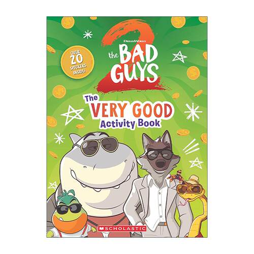 英文原版 Bad Guys Movie 2 Activity Book 坏蛋联盟电影2 活动书 英文版 进口英语原版书籍