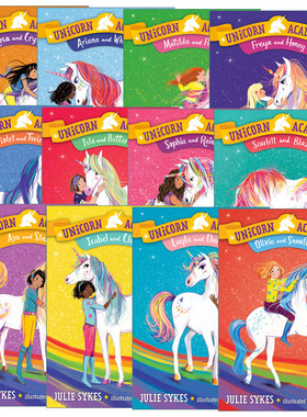 Unicorn Academy 独角兽学院系列12册 儿童章节桥梁故事书 Lucy Truman进口原版英文书籍