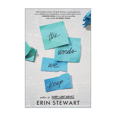 英文原版 The Words We Keep 我们信守的诺言 施耐德家族好书奖 抑郁症 青少年小说 Erin Stewart 英文版 进口英语原版书籍