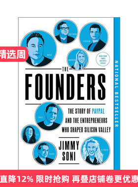 英文原版 The Founders 创始人 硅谷企业家的故事 Jimmy Soni 英文版 进口英语原版书籍