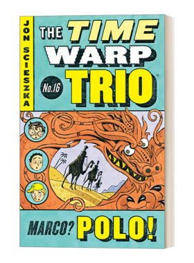 英文原版 Marco Polo Time Warp Trio 16 时间错位三重奏系列16 儿童奇幻章节小说 中小学英语阅读提升 英文版 进口英语书