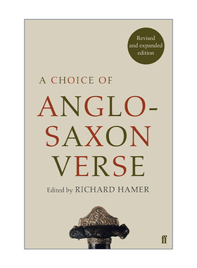 英文原版 A Choice of Anglo-Saxon Verse 费伯盎格鲁撒克逊古英语诗歌选集 英文版 进口英语原版书籍