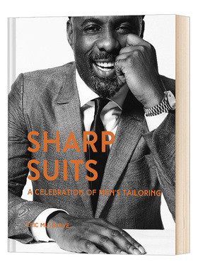 夏普西装 男装剪裁的庆典 英文原版 Sharp Suits: A celebration of men's tailoring 时尚男装 进口原版英语书籍 Eric Musgrave