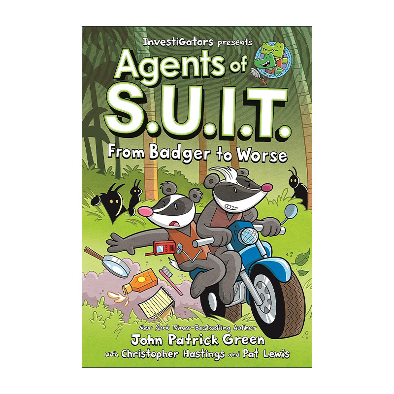 英文原版 InvestiGators Agents of S.U.I.T 鳄鱼侦查员外传侦查员2 精装 英文版 进口英语原版书籍