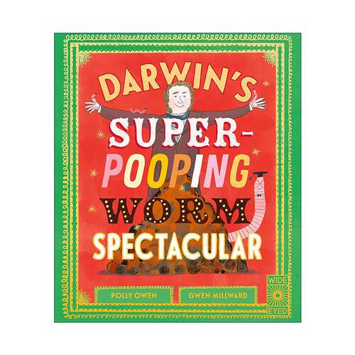 英文原版 Darwin's Super-Pooping Worm Spectacular 达尔文的超级蠕虫奇观 儿童动物科普百科绘本 英文版 进口英语原版书籍