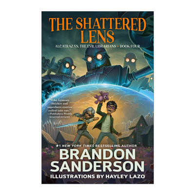 英文原版 The Shattered Lens: Alcatraz vs. the Evil Librarians 阿尔卡特拉兹与散射镜 英文版 进口英语原版书籍