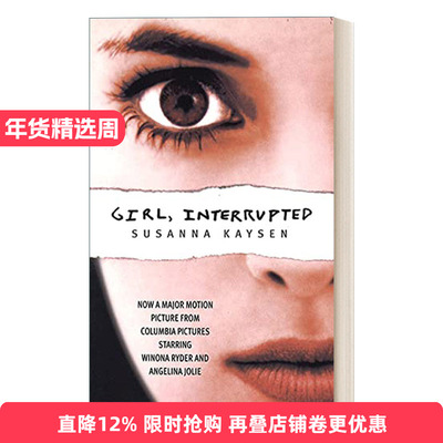 英文原版 Girl Interrupted 移魂女郎 苏珊娜·凯森自传 安吉丽娜·朱莉奥斯卡金像奖 影视原著 英文版 进口英语原版书籍