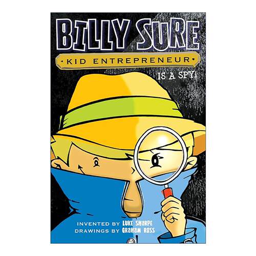 英文原版 Billy Sure Kid Entrepreneur Is a Spy 小企业家比利的故事卷6 英文版 进口英语原版书籍
