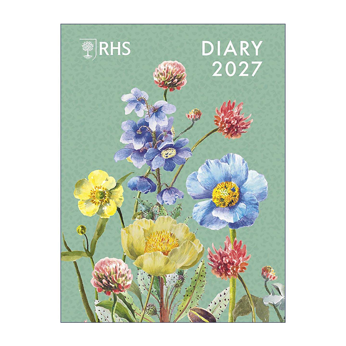 英文原版 RHS Desk Diary 2027 英国皇家园艺学会 桌历日记本 台式日历 英文版 进口英语原版书籍