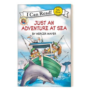 英文原版 Little Critter Just an Adventure at Sea 小怪物系列 海上冒险 My First I Can Read分级阅读 英文版 进口英语原书籍