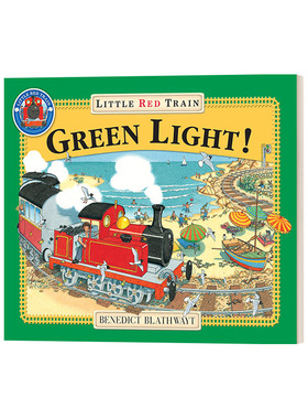 英文原版 The Little Red Train Green Light 红色小火车 绿灯 英文版 进口英语原版书籍