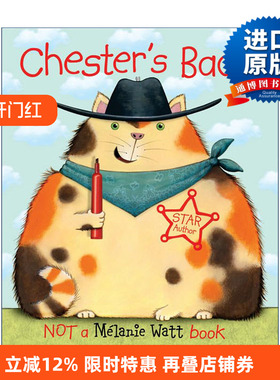 Chester's Back 肥猫切斯特回来了特 儿童幽默绘本进口原版英文书籍