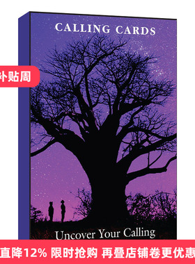 英文原版 Calling Cards 召唤卡 揭示你的使命与天赋 辅助卡片 寻找目标 自我提升 Richard J. Leider 英文版 进口英语原版书籍