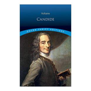 伏尔泰 Dover 进口英语原版 Candide 书籍 英文版 老实人 Editions 英文原版 Thrift