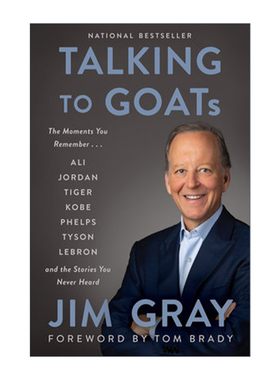 Talking to GOATs 对话山羊 吉姆格雷回忆录 著名体育评论员与体坛巨星的故事进口英文原版书籍