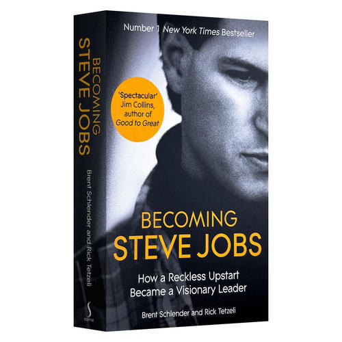 英文原版 Becoming Steve Jobs 成为乔布斯 从鲁莽的新贵到远见卓识的领袖 英文版 进口英语原版书籍