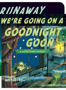 英文原版 Petrifying Parody 儿童万圣节绘本3册 纸板书 帮帮机器人系列作者迈克尔·雷克斯 英文版 进口英语原版书籍