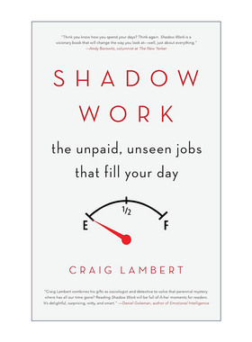 英文原版 Shadow Work 无偿 共享经济时代如何重新定义工作 Craig Lambert克雷格·兰伯特 英文版 进口英语原版书籍