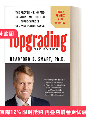 英文原版 Topgrading  3rd Edition 顶级评级法速查手册，第三版 如何招聘、培训及留住A类员工 人才管理 英文版 进口英语原版书籍