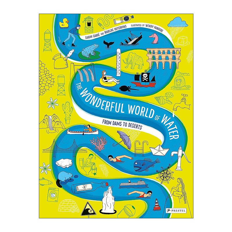 英文原版 The Wonderful World of Water From Dams to Deserts 奇妙水世界 从水坝到沙漠 儿童自然科学科普百科读物精装 英文版