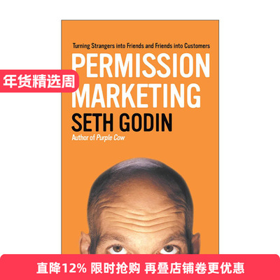 英文原版 Permission Marketing 愿者上钩 特许营销 Seth Godin 英文版 进口英语原版书籍