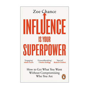 英文原版 Influence 影響力是你 Your 超能力 Superpower 英文版 書籍 進口英語原版 耶魯管理學院教授影響力課程