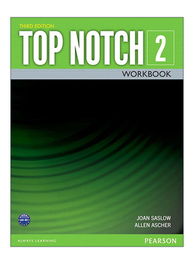 英文原版 Top Notch (3E) 2 Workbook 英文版 进口英语原版书籍
