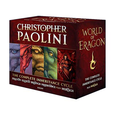 英文原版 World of Eragon 5-Book Paperback Boxed Set龙骑士的世界5册盒装套装 伊拉龙 长老 帝国 遗产 默塔Christopher Paolini