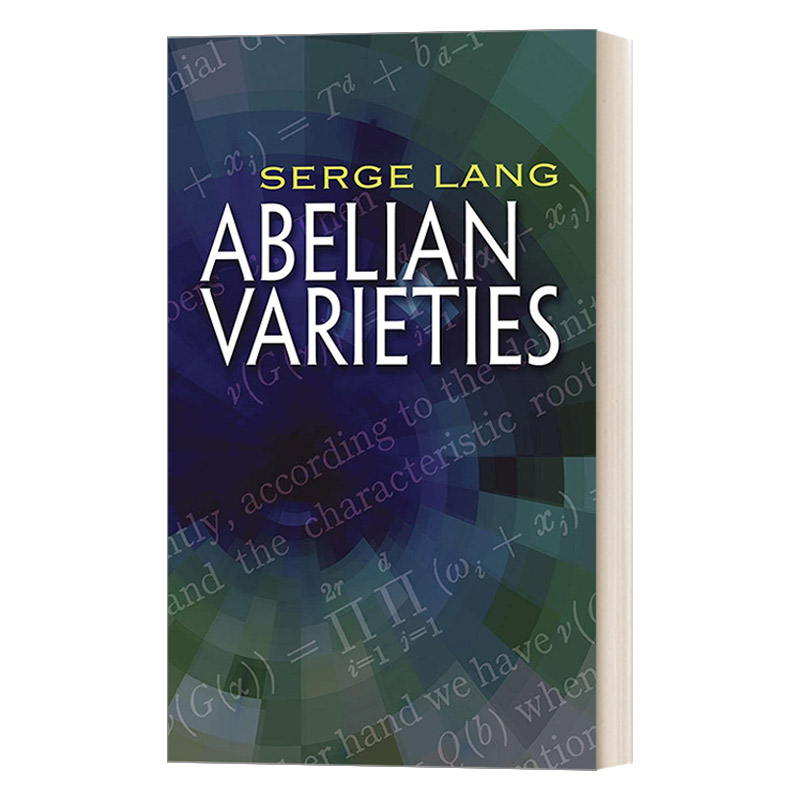 英文原版Abelian Varieties  星体结构研究导论进口书籍