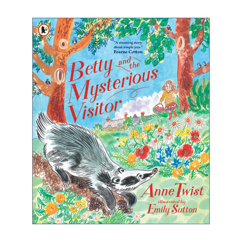 英文原版 Betty and the Mysterious Visitor 贝蒂与神秘访客 儿童动物故事绘本 英国插画师Emily Sutton 英文版进口英语原版书籍