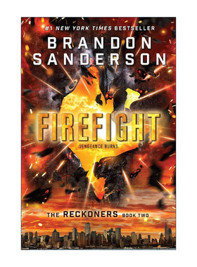 英文原版 Firefight the Reckoners Book 2 审判者传奇2 战斗 Brandon Sanderson 英文版 进口英语原版书籍