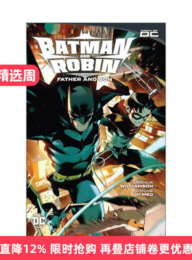 英文原版 Batman and Robin 1 Father and Son 蝙蝠侠与罗宾 卷一 父与子 DC漫画 Joshua Williamson 英文版 进口英语原版书籍