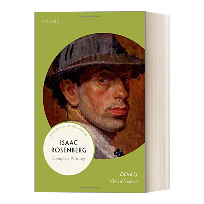 英文原版 Isaac Rosenberg 艾萨克·罗森伯格 21世纪牛津作家选集 英文版 进口英语原版书籍