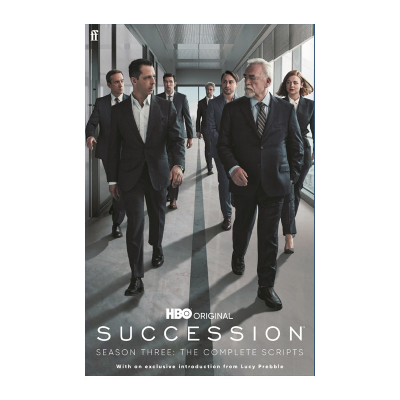 Succession – Season Three 继承之战第三季 电视剧本 HBO热门商战美剧进口原版英文书籍