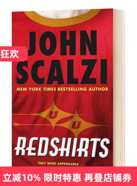 红杉 Redshirts 英文原版科幻小说 星际迷航红杉 雨果奖 轨迹奖 科幻文学书 进口原版英语书籍 John Scalzi 约翰斯卡尔齐
