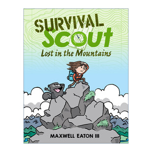 the Mountains Survival 迷失在山中进口英文原版 Lost 生存侦查员1 书籍 Scout