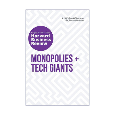 英文原版 Monopolies and Tech Giants 垄断与科技巨头 哈佛商业评论洞察商业的未来 英文版 进口英语原版书籍