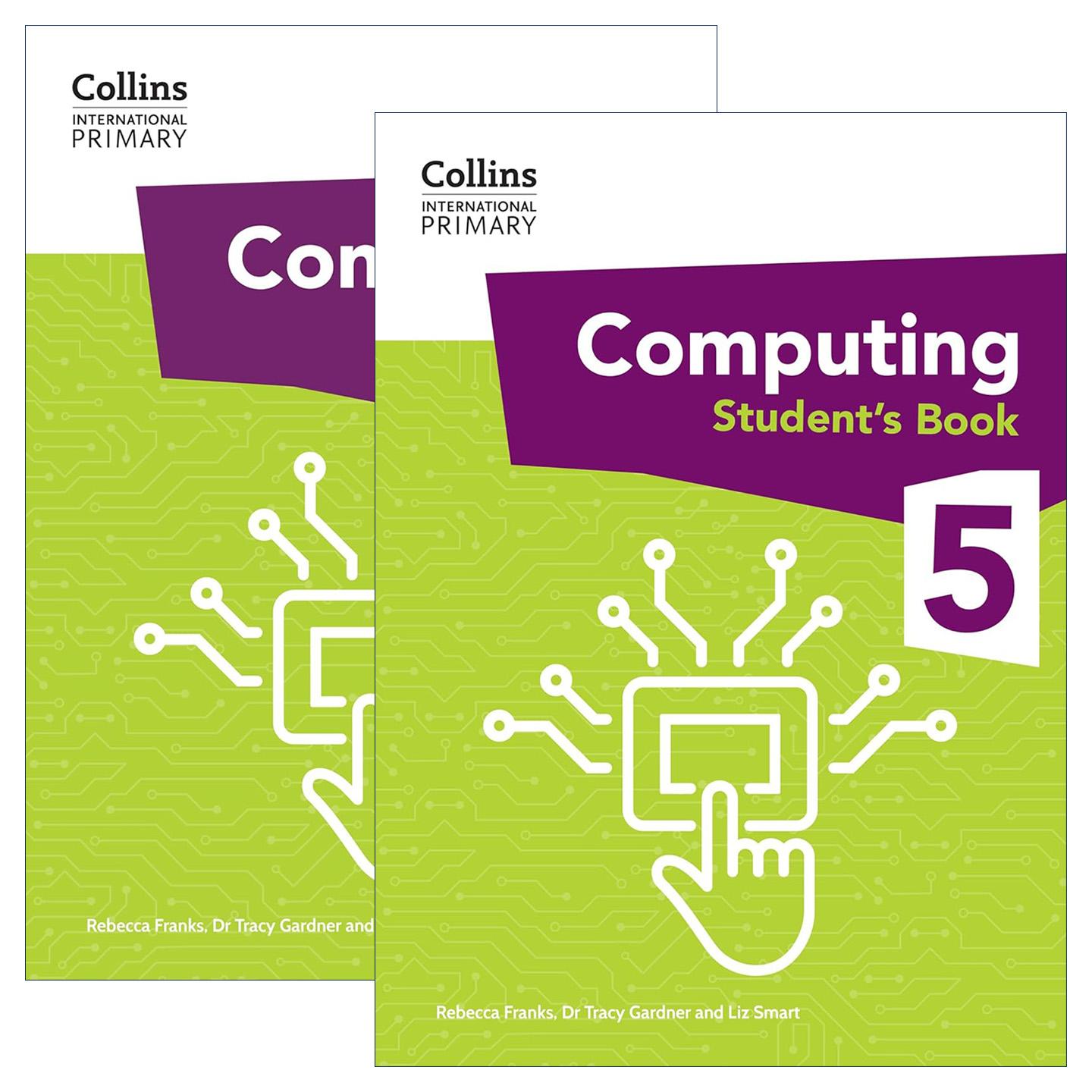 英文原版 Collins International Primary Computing 柯林斯国际小学计算机科学学生用书5+练习册2册 英文版 进口英语原版书籍