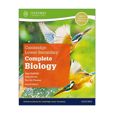 英文原版 Cambridge Lower Secondary Complete Biology Student Book 牛津剑桥初中教材 生物学学生用书 第二版 进口英语书籍