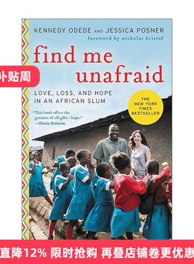 英文原版 Find Me Unafraid 街角的奇迹 英文版 进口英语原版书籍