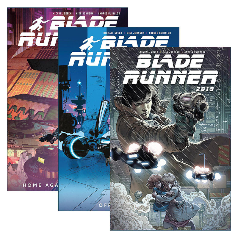 英文原版 Blade Runner 2019 银翼杀手2019 漫画 3册 英文版 进口英语原版书籍